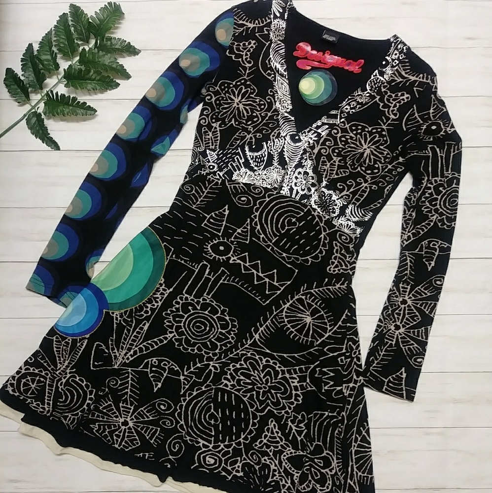 **SOLD**   Desigual dress large - Picture 2 of 5